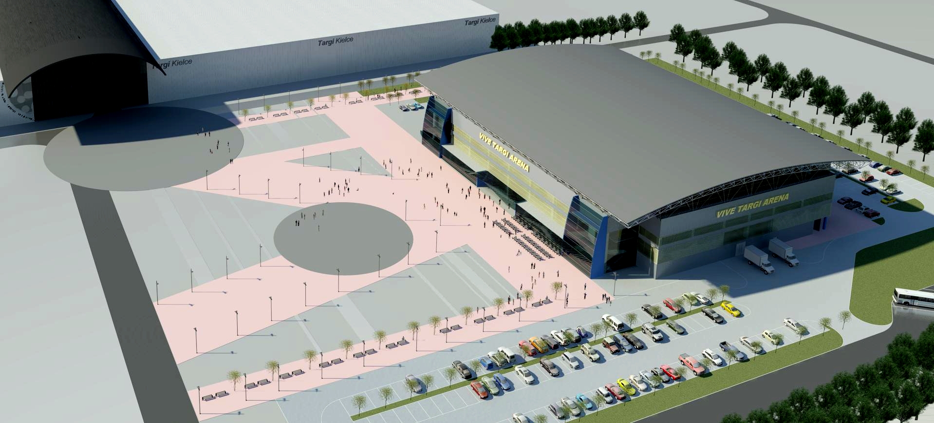 Proposal for Handball arena Dvorana Kielce Poland