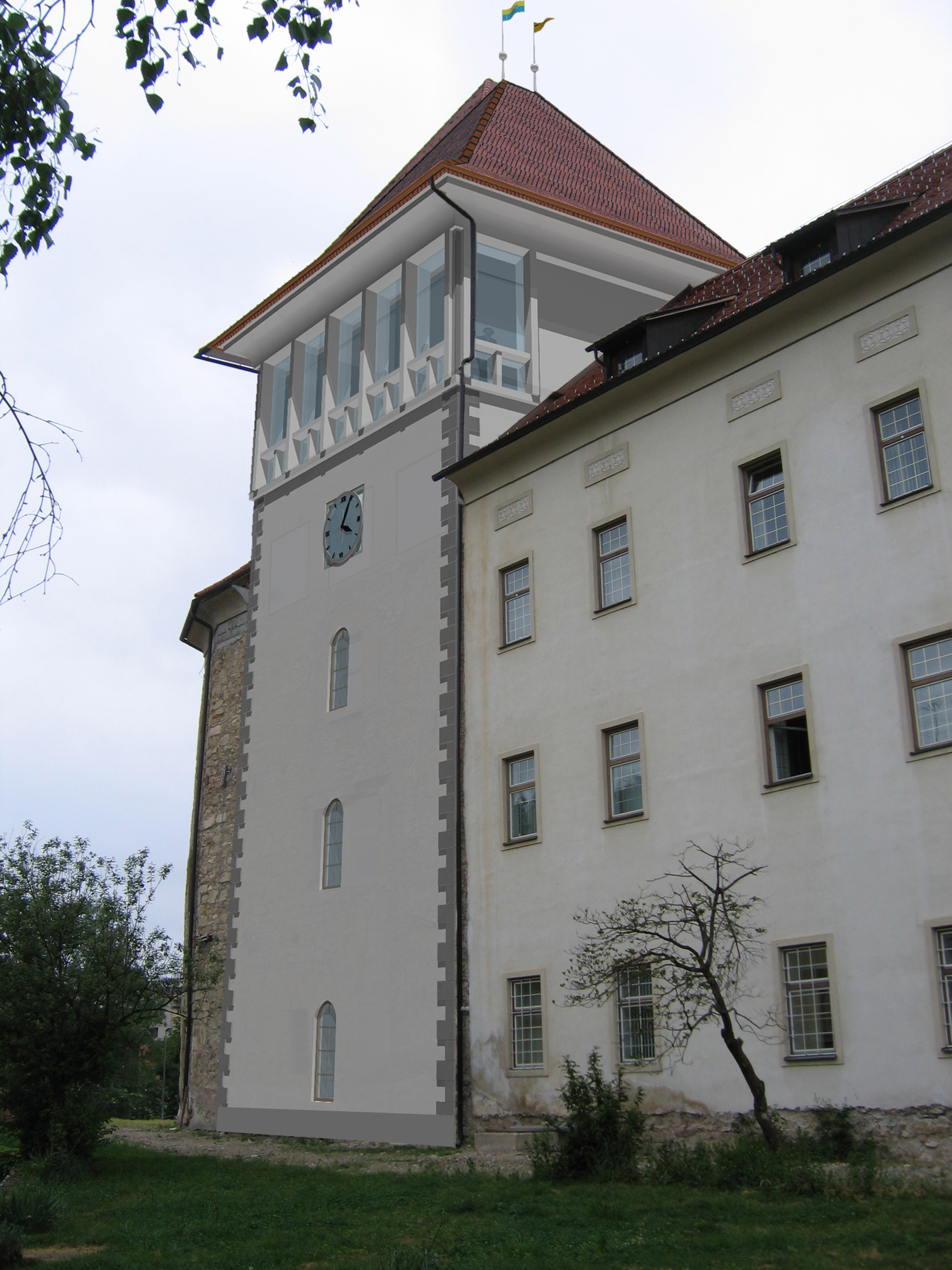 Renovation of Knežji dvorec in Celje