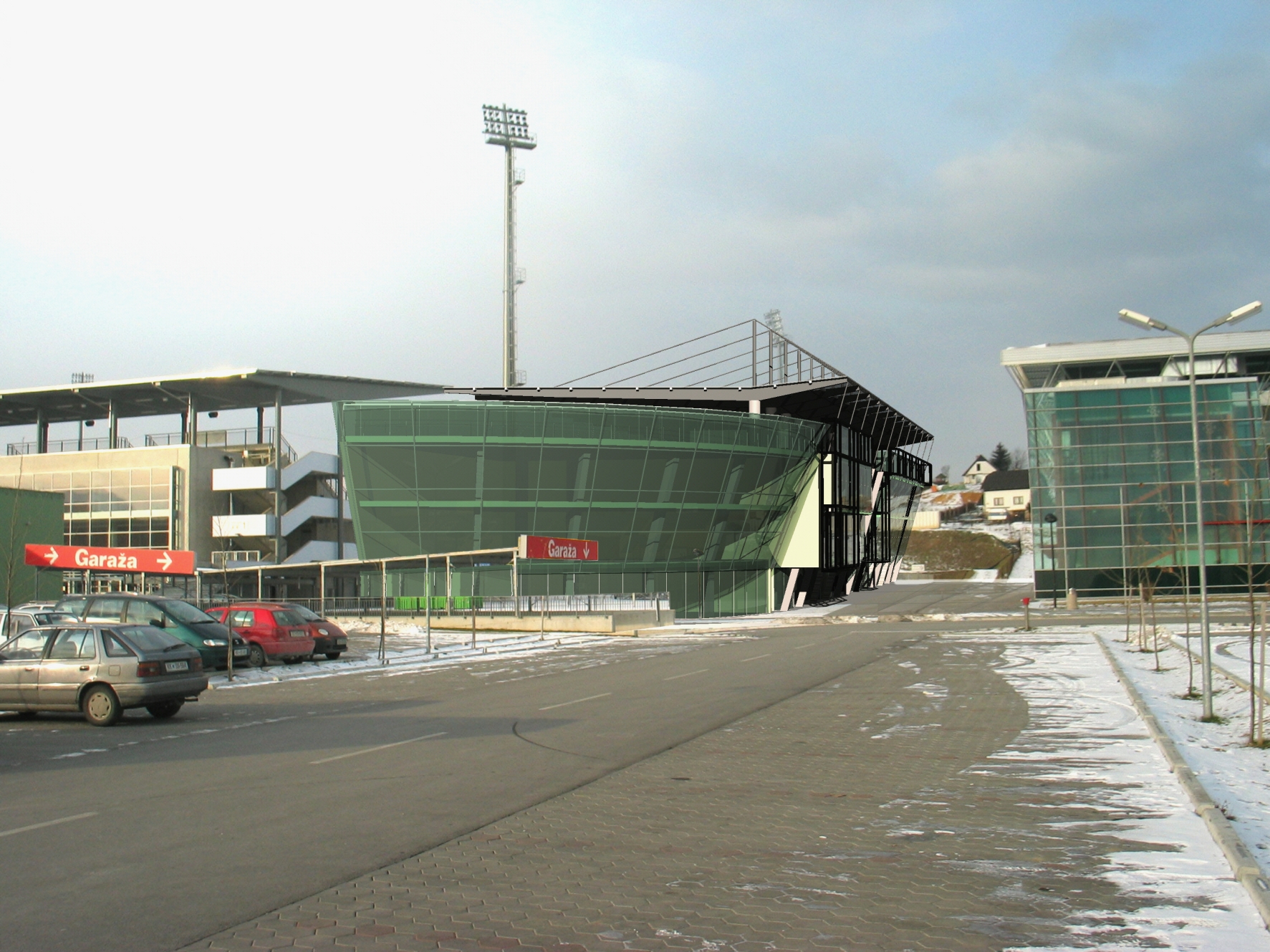 Severna tribuna Arena Petrol